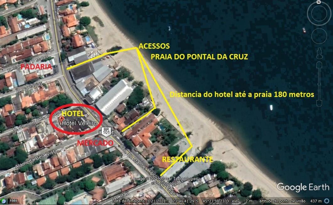 Hotel Veleiro Sao Sebastiao  Eksteriør billede